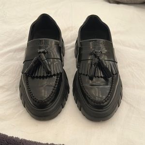 Copenhagen Patent Leather Tassel Loafers